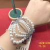 ZX Gemstone Necklace Earring Fine Jewelry Set Pearl Personality Design Multiple Layers Hand Bracelet Diamonds Versatile Fashion