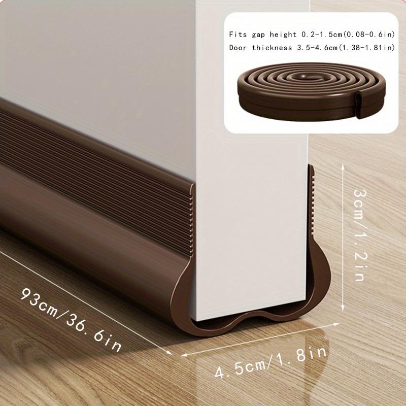 Уплотнительная лента для низа двери с плотным прилеганием, блокирует сквозняки и насекомых, минимизирует трение двери для легкого открывания