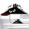 Peeking Monster Funny Cute Sticker Vinyl Waterproof Decal for Auto Window Trunk Sticker Universal Exterior Car Boot Decal