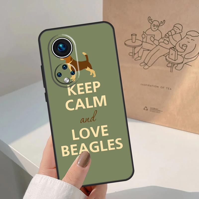 I love my Beagle Dogs For Honor Magic 8 5 6 7 Pro Case For Honor 400 200 Lite 50 70 90 X8c X8b X9a X9b X9c X9d Win
