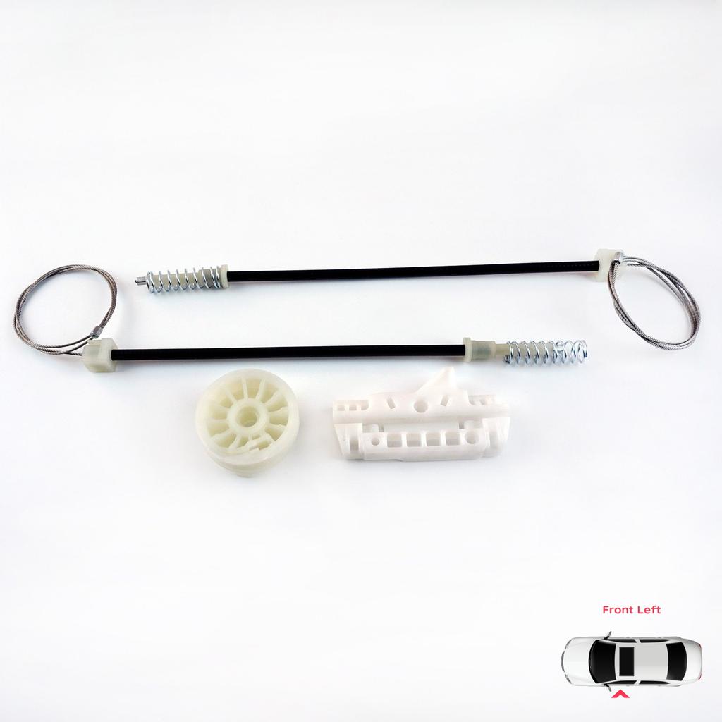 BWR5377 Power Window Regulator Repair Set Front Left for Opel Corsa D S07 2006-2014 5-Door 13188490