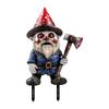 Садовый кол-тычка Хэллоуинский гном Тыква для украшения сада и двора