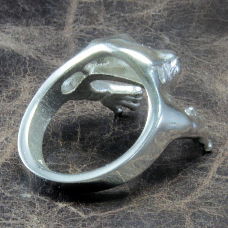 Animal Ring Frog Charming Jewelry Creative Women Retro Personality Punk Cute