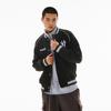 New MLB SS24 Baseball Jacket Unisex Black 3AJPV0841-50BKS