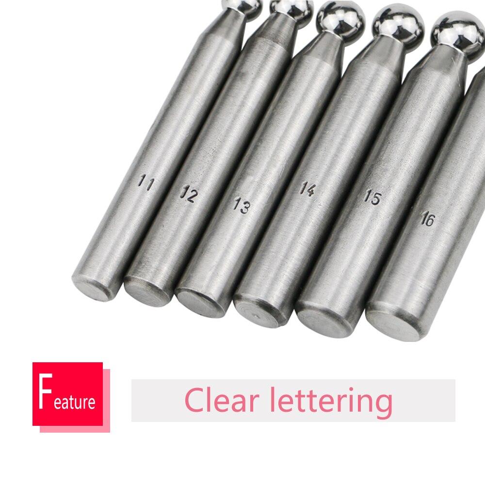 Высококачественные штамповочные круглые головки Dirll, золотые, серебряные и медные колокольчики, инструменты для изготовления ювелирных изделий