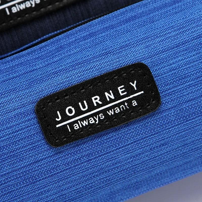 1 шт. Простой пенал из ткани Оксфорд, пенал-коробка, органайзер для карандашей, чехол, серый, синий, подарок для мальчика, школьные принадлежности, корейская канцелярия