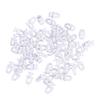 60Pcs Practical Home Curtains Accessories Plastic Rail Curtain Track Conveyor Hook Rollers