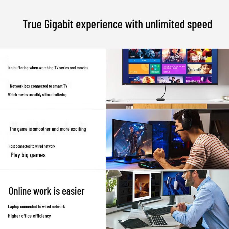 UGREEN NW102 Cat6 Gigabit Ethernet Cable