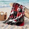 Stade Rennais FC Print Microfiber Beach Towel Quick Dry Absorbent Large Towel For Beach Swimming Travel
