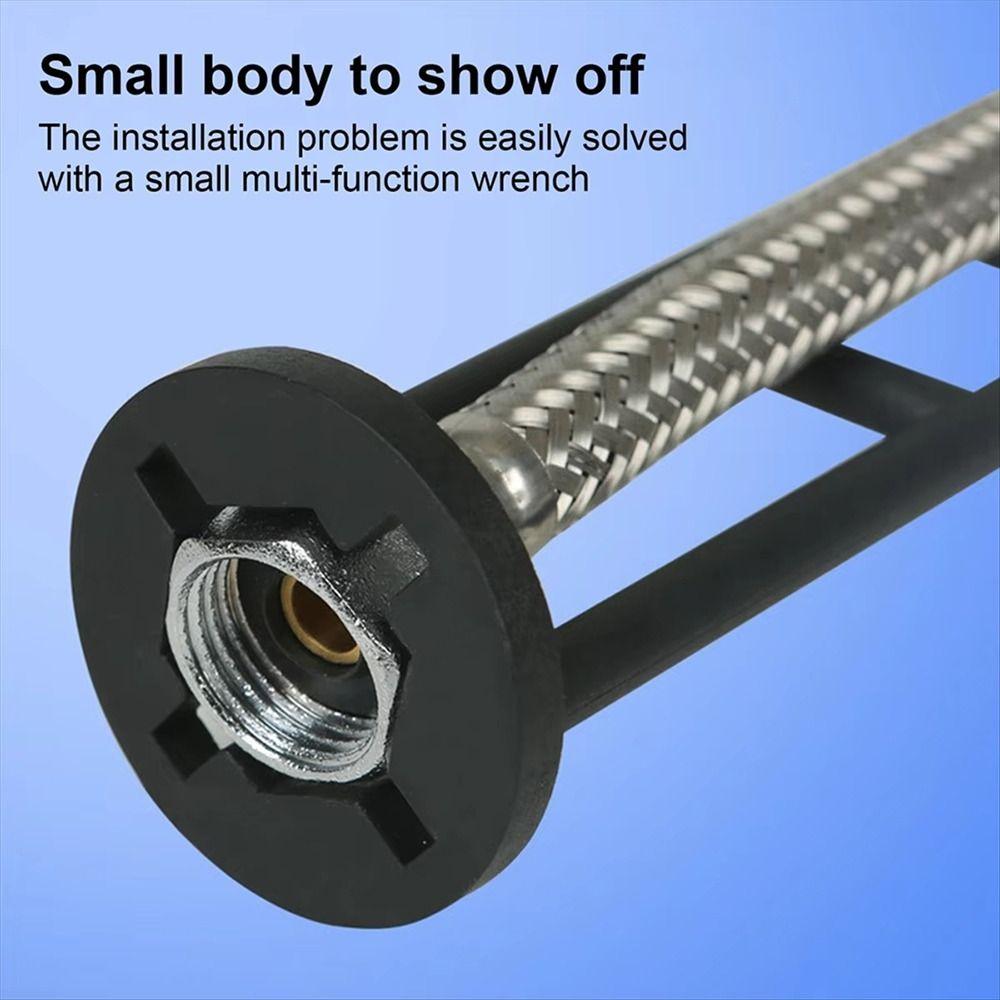 1Pcs Universal Faucet Wrench Four-Jaw Hex Sink Repair Wrench Plumbers Wrench  for Bathroom Kitchen