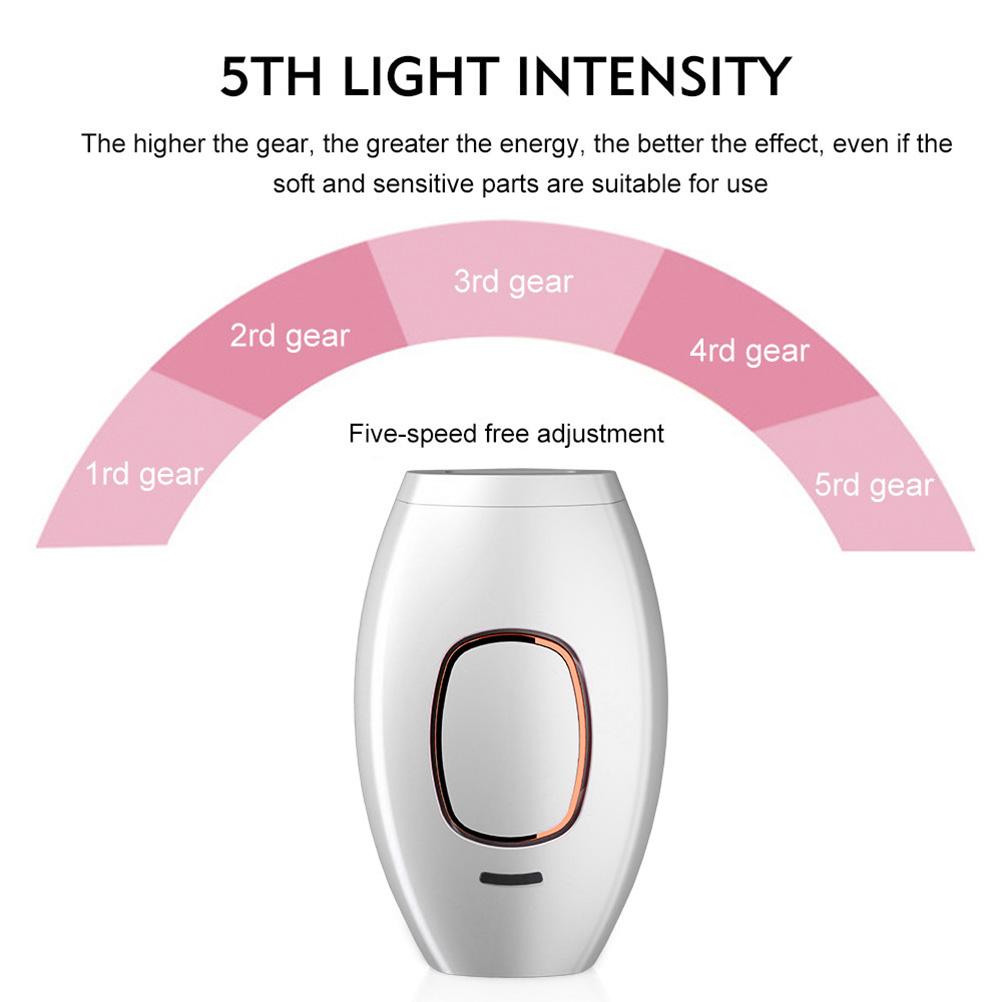 IPL Devices Hair Removal Portable Epilator Hair Removal Device with 2 Modes 5 Energy Levels for