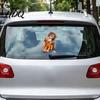 Декоративные автомобильные наклейки 1 лист Наклейка Обезьяна Удар Окно Наклейка Водонепроницаемая Устойчивая к погодным условиям Устойчивая к царапинам Ноутбук Бутылка для воды Чехол для телефона Путешествия