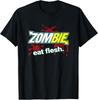 NEW LIMITED Zombie Eat Flesh T-Shirt Tops Tee
