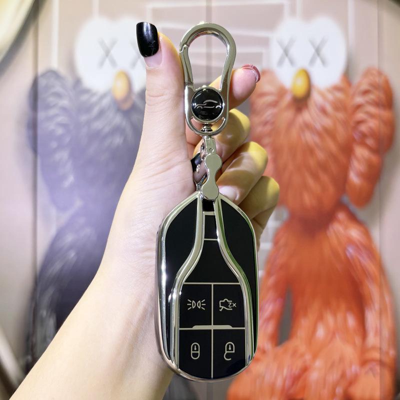 Maserati Levante & Ghibli Женский Высококлассный Чехол для Ключа Защитная Оболочка