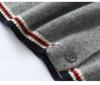 Women's Autumn Color Block Cashmere Cardigan Sweater