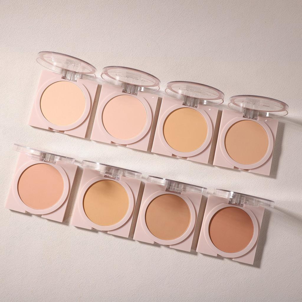 Oil Control Finishing Powder Light Breathable Hide Pores Waterproof Sweat-proof Wet and Dry Matte Powder Face Makeup