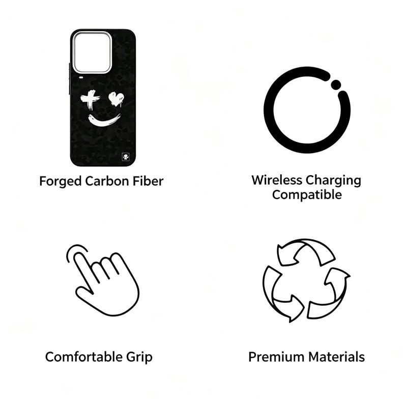 Carbon Fiber Case For OPPO Find X9 Ultra Wireless Charging Back Cover Case for OPPO FIND X9 ULTRA