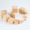 10pcs Woodwork Craft Wooden Cube Natural Handmade Material Hobby Wooden Square Block