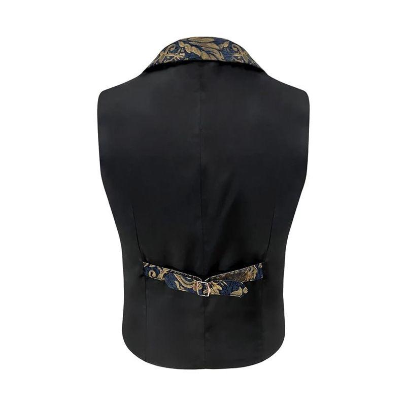 Модный новый однобортный жилет-жилетка для костюма, мужская куртка без рукавов