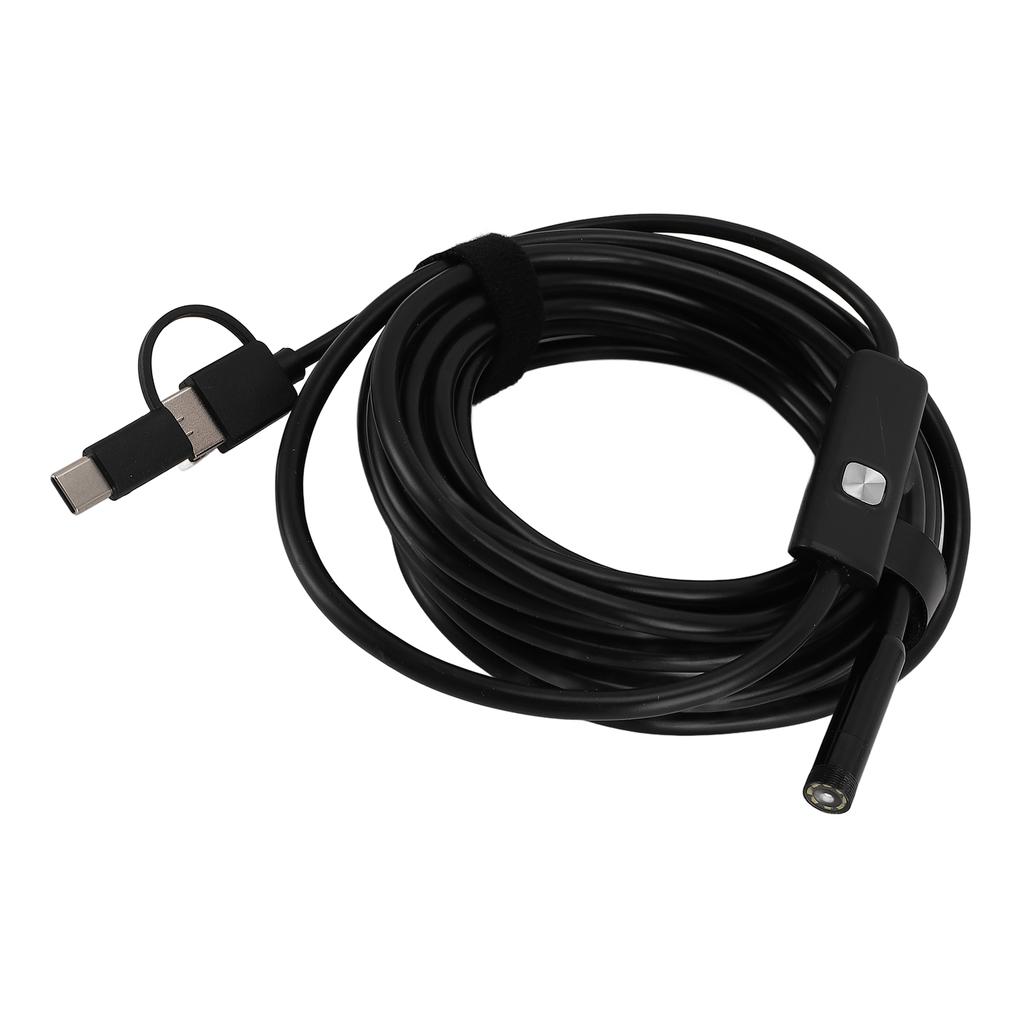 USB C эндоскопическая камера с регулируемой светодиодной подсветкой 8 мм 1200P бороскоп с камерой Snake IP68 Water