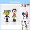 Youth Titans Action Figures Model Five Pack Dc Comics Robin Nightwing Pvc Decor