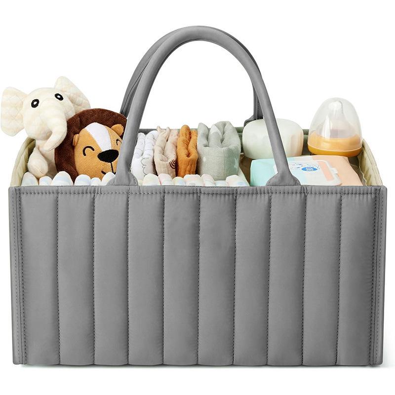 Многофункциональная сумка для детских подгузников: Портативное, складное хранение для принадлежностей мамы и малыша