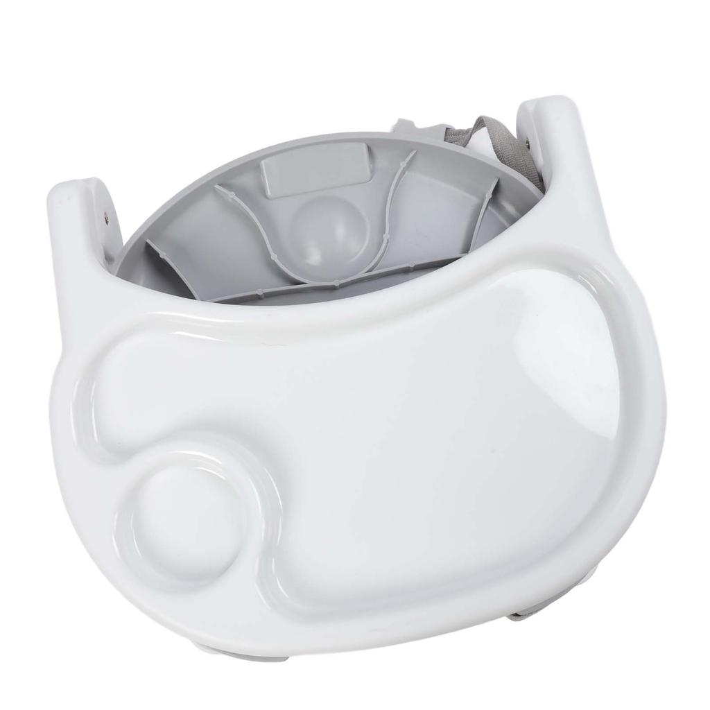 Складной стульчик для кормления малышей со съемным подносом, регулируемая высота, легко моется, портативный для младенцев