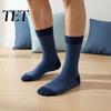 Mens Thermal Socks Men Argyle Crew Socks, Plus Size, Colorful Striped Cotton Winter Warm for Dress Thickened Autumn Cold Weather Thick