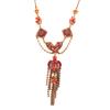 [D6061] - Red 'Mulan' Necklace