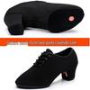 Women's Latin Square Dance & Practice Shoes - Oxford Cloth