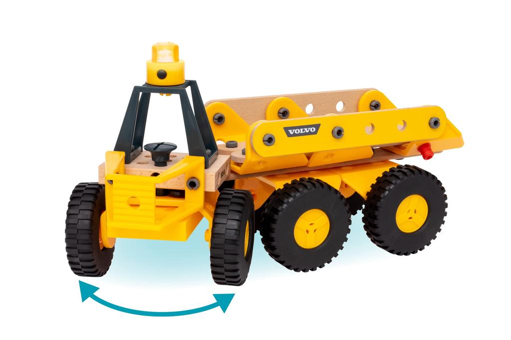 Brio Конструктор Самосвал Volvo для возраста 3 и 55 Деревянное Строительство Плотницкое Дело Игра Притворство Подарок 34599, и старше, шт.. [Игрушка, Игрушка, Блоки, Играть, Играть,
