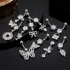 Vibrant Women's Sexy Navel Piercing Jewelry Mixed-Style Designs for Festival and Fairgoers