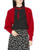Женский пушистый кардиган-болеро Jill by Jill Stuart, красный, FR