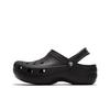 Crocs Классические Платформенные Клоги Cloud Creation Плавучий Остров и Переливной Поток Швабра ЭВА Клоги Женские Черные 206750-001(Команда1250-&)