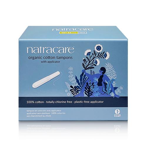 NATRACARE Tampon Applicator 3 Packs, 2 Types, Choose 1 (Regular 16 Pieces * 3 Packs / Super 16 Pieces * 3 Packs)