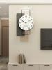 Бесшумные настенные часы для гостиной, современный дизайн, металлические настенные часы для комнаты, большие, бесплатная доставка, настенные украшения, предметы
