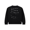 Nike Letter Print Crew Neck Pullover Casual Long Sleeve Sweatshirt Men Sweatshirt Black FD8760-010