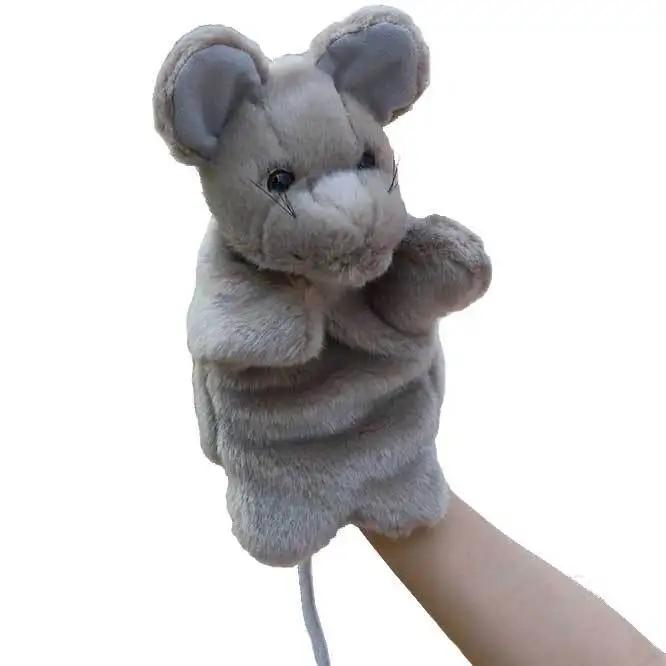 25cm Animal Hand Puppet Plush Toys Baby Educational Hand Finger Puppets Animal Stuffed Doll Toy Telling Story Kids Children Gift