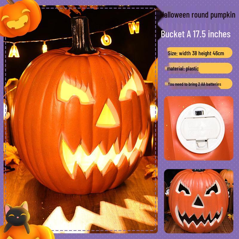 Светодиодный тыквенный фонарь Декор на Хэллоуин для вечеринок и мероприятий