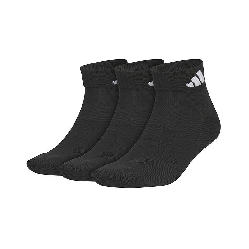 Unisex Adidas Ankle Socks Unisex 3 Pack Black