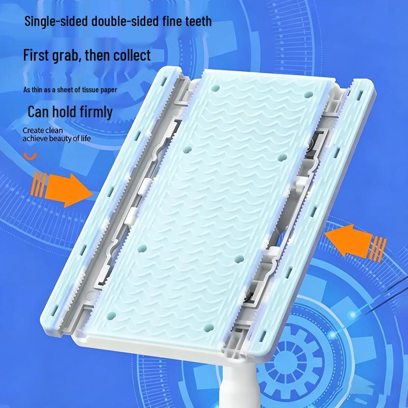 Electrostatic Dust-Free Hand-Wash Mini Mop with Disposable Cloth Clips