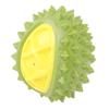 Durian Shaped Dog Toy Ball TPR Interactive Multi Functional Reduce Anxiety Sound Durian Dog