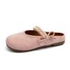Fashion cool slippers women's summer 2025 new flat-bottomed fashion outer wear beach shoes sandals