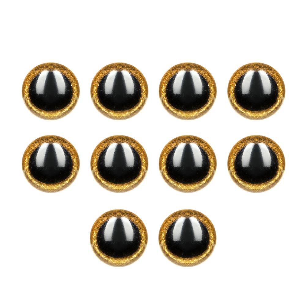 Кукольные чучела с блестками, кукольные глазные яблоки, сверкающие кукольные глаза, плюшевые игрушки, аксессуары, круглые безопасные глаза