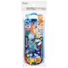 Skater Bento Trio Set 24 Made in (Chopsticks, Spoon, Fork) - Pokémon - Kids', Antibacterial, Easy-Open Slide-Open, Japan, TACC2AG-A