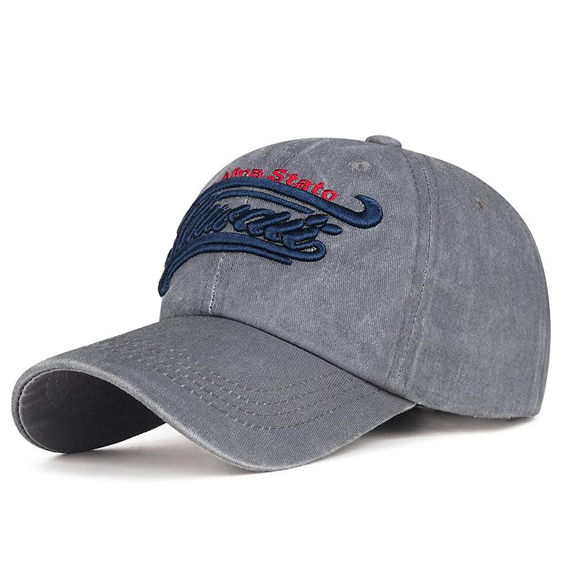 Northwood Всесезонные стираные винтажные бейсболки с буквами для мужчин и женщин, кепка с утиным язычком, ретро-мягкая бейсболка с солнцезащитным козырьком