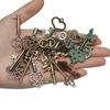 20g Vintage Metal Mixed Keys Charms Key Pendants Necklace DIY Decoration Retro Handmade Crafts Jewelry Accessories Zinc Alloy