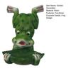 Frog Statue Birds Feeder Garden Decoration Frog Figurine Resin Frog Design Feeder Bowl for Tree Outdoor Use Patio Backyard Front Porch