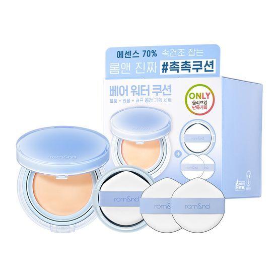 [НОВИНКА] Акция на кушон Rom&nd X ZO&Friends Bare Water (+Сменка, 2 спонжа)