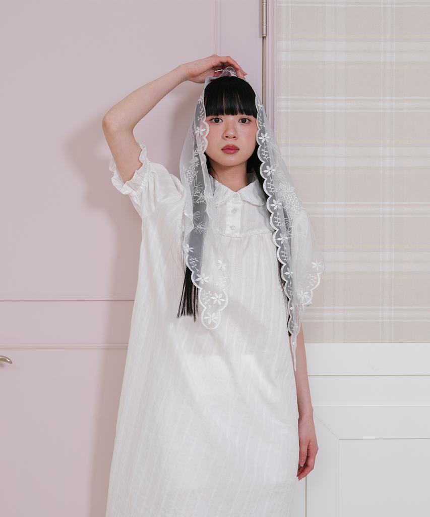 Nice Ghost Club Ffats Shirring Puff Dress_White(Ng2Gsupa93A)